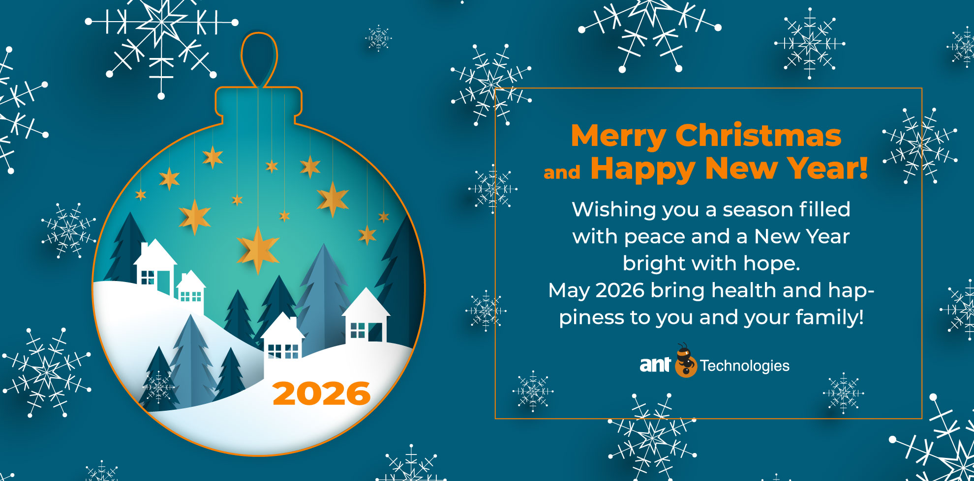 Merry Christmas and Happy New Year 2026!